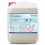 Tankreiniger alkalisch CIP-CLEAN A ist ein alkalischer Tankreiniger zur chlor- und schaumfreien Reinigung in der Getränkeindustrie wie Weinkellereien, Brauereien, Molkereien, für Tanks, Anlagen, Leitungen und Separatoren einsetzbar. Geeignet für Oberflächen aus Edelstahl, Keramik und Kunststoff