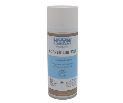 Kupferpaste COPPER-LUB 1300 ist die Hochleistungsschmierpaste für härteste Anforderungen. Unschlagbar in Haft- und Schmierwirkung unter den Kupferpasten, höchste Temperatur- und Druckbeständigkeit, neutral gegenüber Metallen, Lacken, Gummi und Kunststoffen.