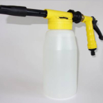 Schaumkanone 2 Liter mit variablen Verdünnungsstufen von 1:4 bis 1:10 mittels Drehregler einstellbar zum Aufschäumen von Reinigungskonzentraten.