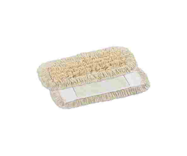 Wischmopp Baumwolle, 40 cm * 13 cm, mit Taschen, bis 90 °C  waschbar, hellbeige