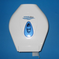 Toilettenpapierspender Großrolle, Papierrollendurchmesser max. 200 mm, Wandmontage, ABS Kunststoffm weiß.