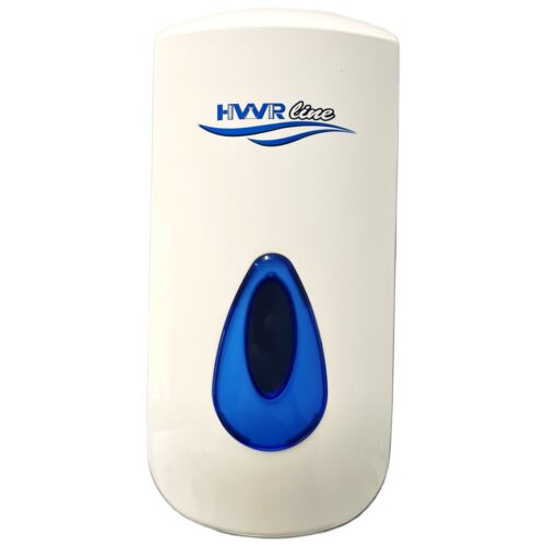Seifenspender 900 ml HWR-line, ABS Kunststoff, 900 ml Volumen, Pumpe austauschbar, weiß, Wandmontage