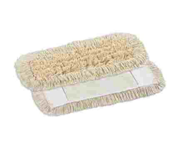 Wischmopp Baumwolle, 50 cm * 16 cm, waschbar bis 90 Grad, hellbeige, Taschen für Mophalter.