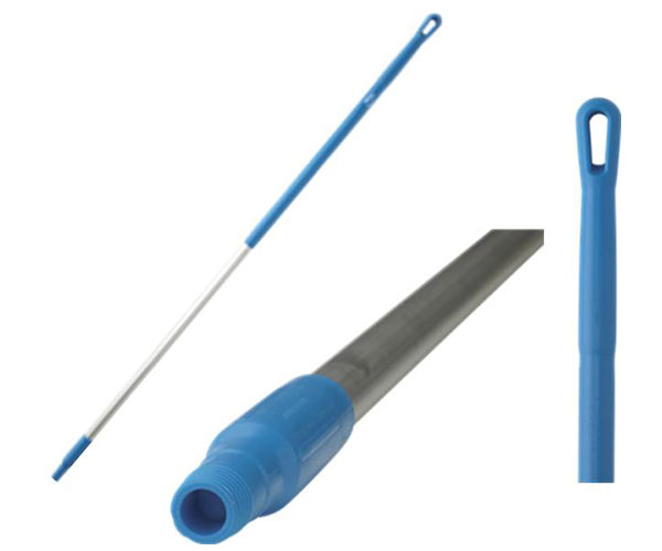 Ergonomischer Aluminiumstiel, 1500 mm, blauErgonomischer Aluminiumstiel, 1510 mm lang, 31 mm durchmesser, blau, angenehmer Griff.
