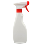 Handsprühflasche 0,5 l, weiß mit Handsprühkopf rot/weiß. Bestellen Sie jetzt und machen Sie Ihre Reinigungsarbeiten einfacher und effektiver!